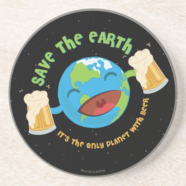 Save The Earth Coaster (Front)
