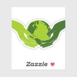 “Save the Earth” Eco-Friendly Sticker