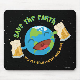 Save The Earth Mouse Pad