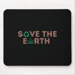 Save The Earth Planet Recycle Earth Environmental  Mouse Pad
