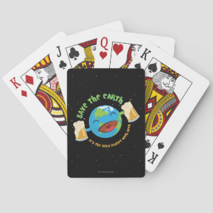 Save The Earth Playing Cards