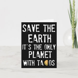 Save The Earth Save The Earth Our Planet Card