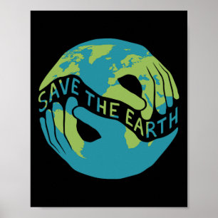Save The Earth Save The Earth Our Planet Love Moth Poster