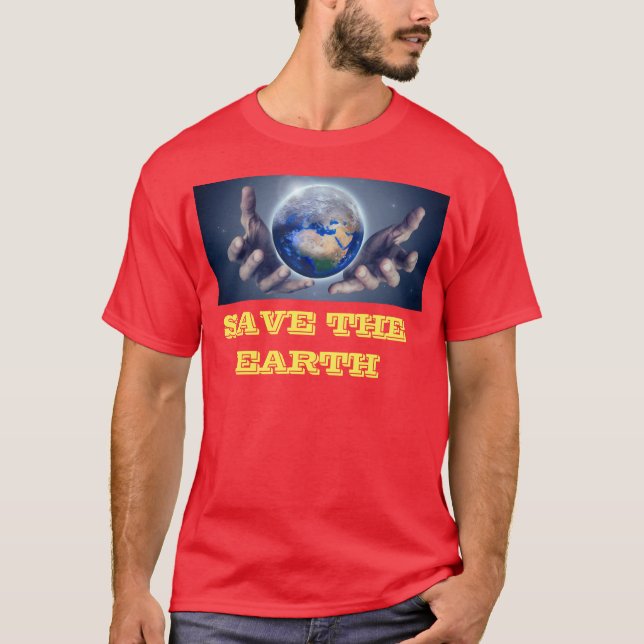 Save the earth T-shirt (Front)