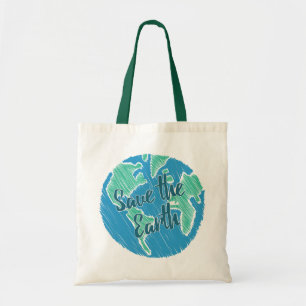 Save The Earth Tote Bag