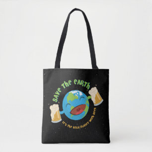 Save The Earth Tote Bag