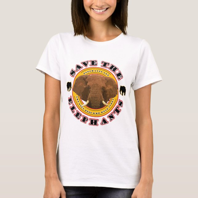 Save the Elephant T-Shirt (Front)