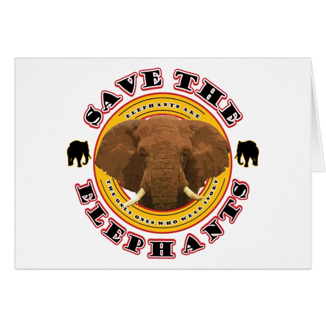 Save the Elephants (Front Horizontal)