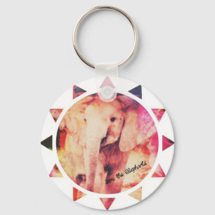 Save the Elephants, Baby Eelephant Sunshine Key Ring
