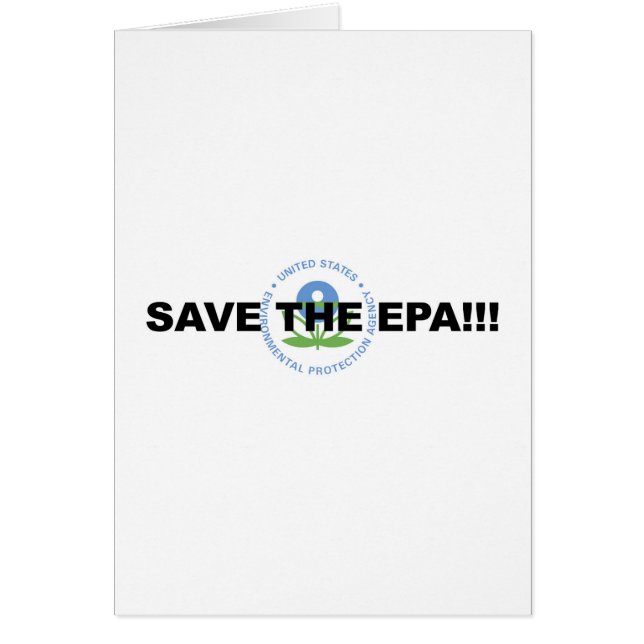 Save the EPA (Front)