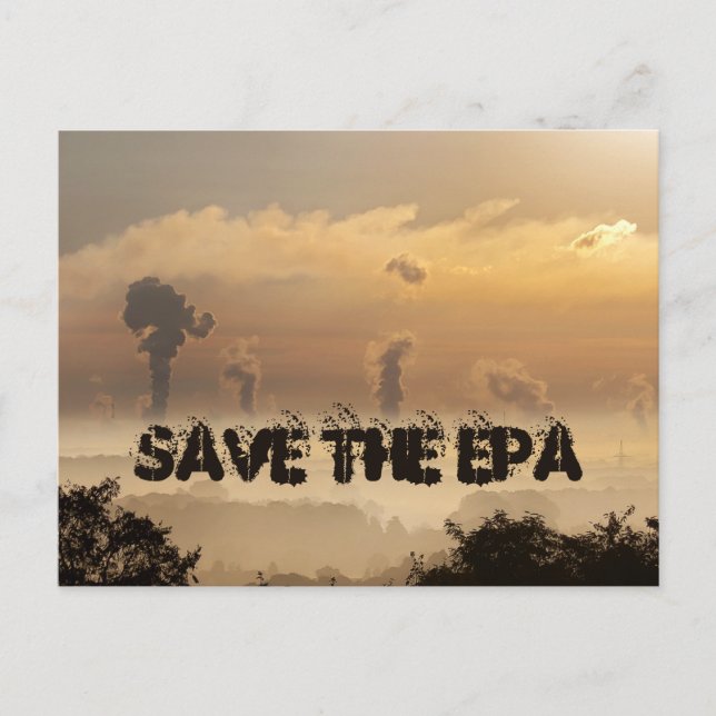 Save the EPA Postcard (Front)