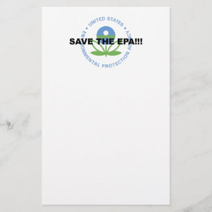 Save the EPA Stationery