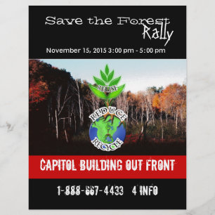 Save The Forest Flyer