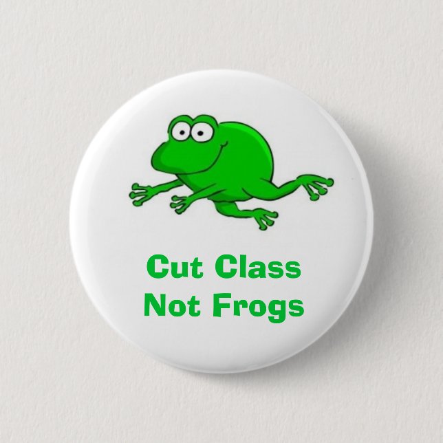 Save the Frogs Button (Front)