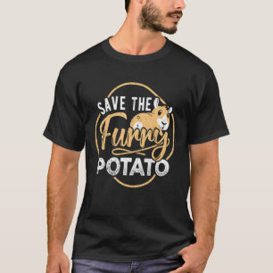 Save The Furry Potato - Aperea Wheek Hamster T-Shirt