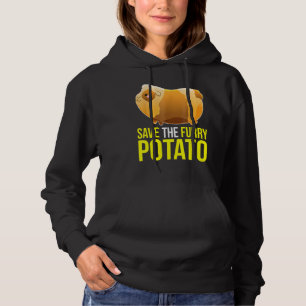 Save The Furry Potato Cute Guinea Pig Pet Hoodie