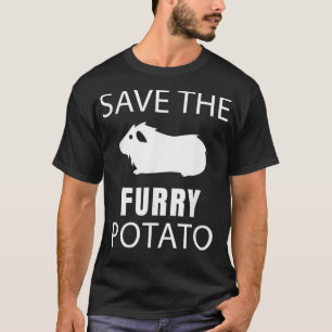 Save The Furry Potato Mountain Guinea Pig T-Shirt