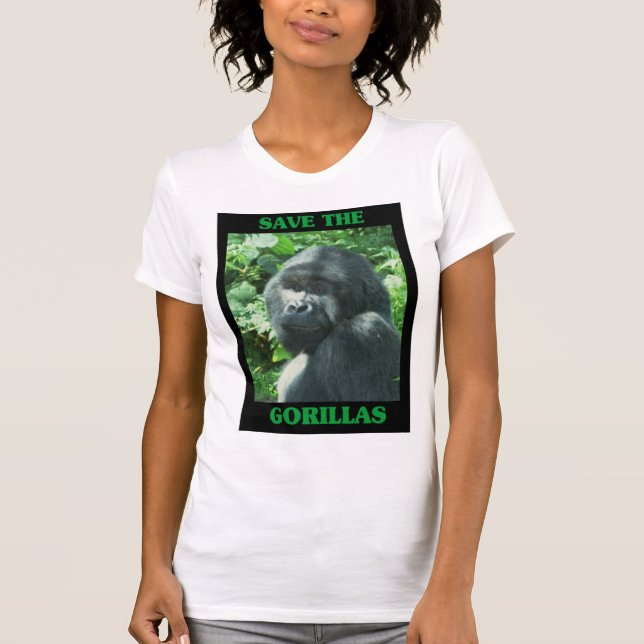 Save the Gorillas T-Shirt (Front)
