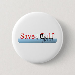 Save the Gulf 6 Cm Round Badge