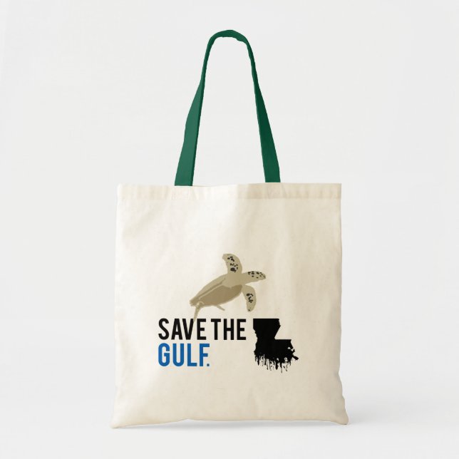 Save the Gulf Tote Bag (Front)