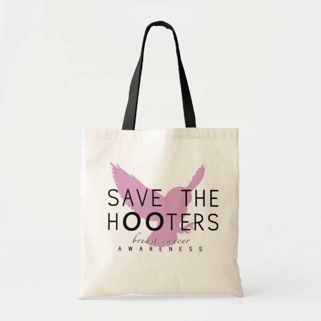 Save the Hooters Grocery Tote (Front)