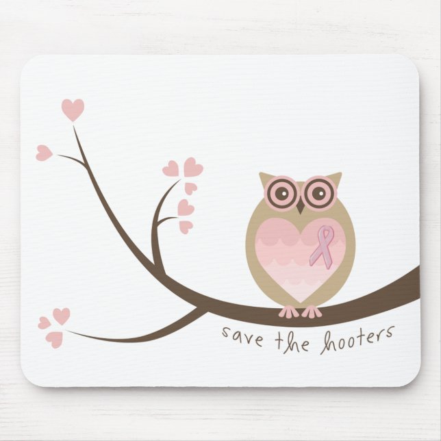 Save the Hooters Mousepad (Front)