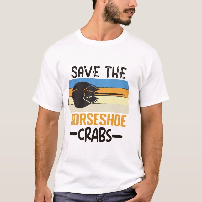 save the horseshoe crab T-Shirt (Front)