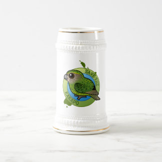 Save the Kakapo Beer Stein
