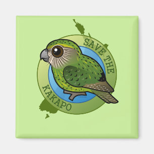 Save the Kakapo Magnet