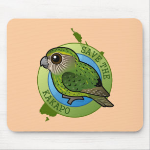 Save the Kakapo Mouse Pad
