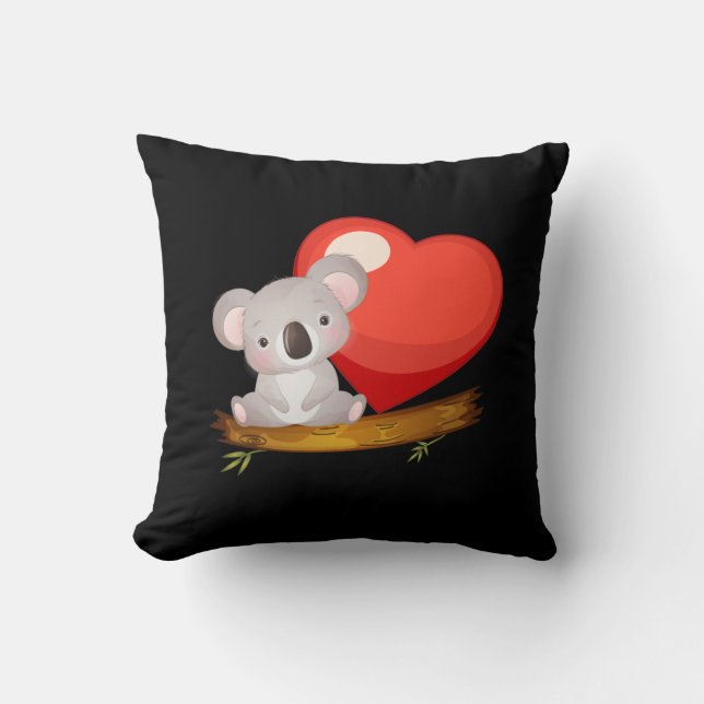 Save The Koala Bear Zookeeper Koala Lover Cushion (Front)