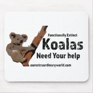 Save The Koalas Mouse Pad
