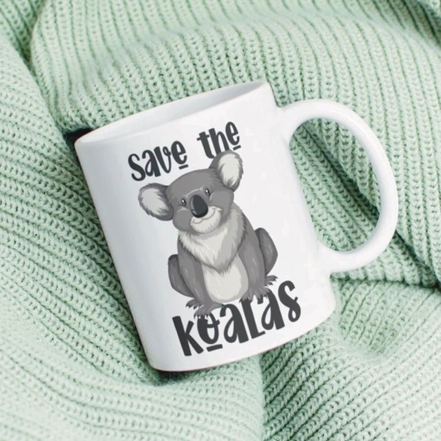 Save the Koalas Mug (Creator Uploaded)
