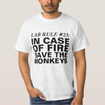 Save the Lab Monkeys T-shirt