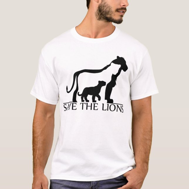 Save the Lions T-Shirt (Front)