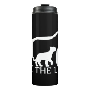 Save the Lions (White) Thermal Tumbler