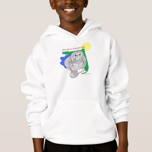 Save The Manatee Sweatshirt (Front)