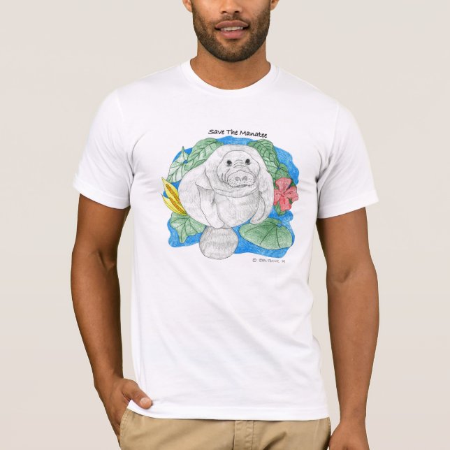 Save The Manatee T-Shirt (Front)