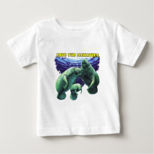 Save the Manatees Baby T-Shirt