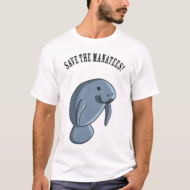 Save the Manatees! T-Shirt (Front)