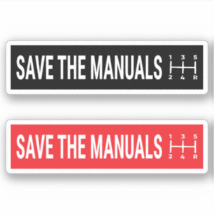 Save The Manuals