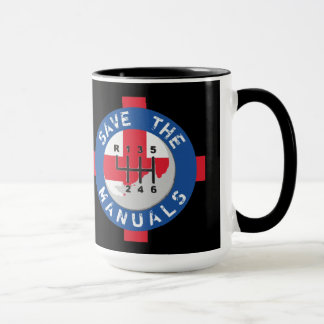 SAVE THE MANUALS MUG