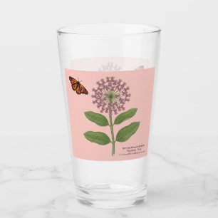 Save The Monarch Butterfly Population Mother's Day Glass