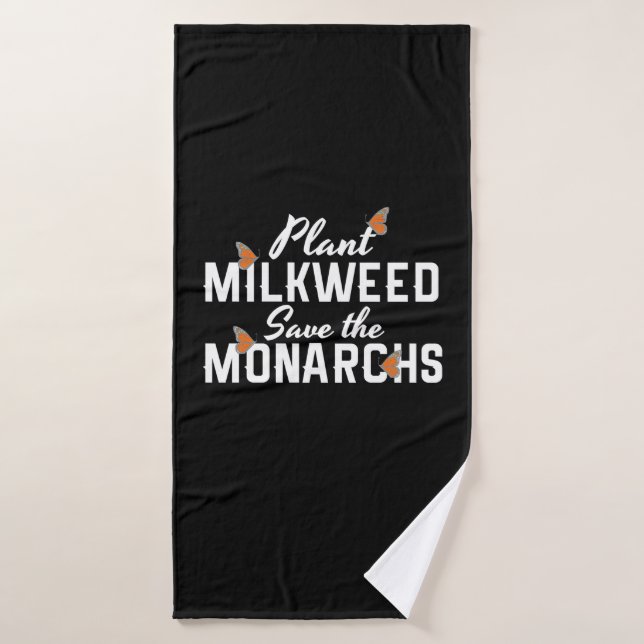 Save The Monarchs Butterfly Bath Towel (Bath Towel)