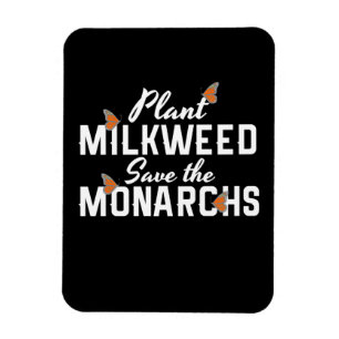 Save The Monarchs Butterfly Magnet