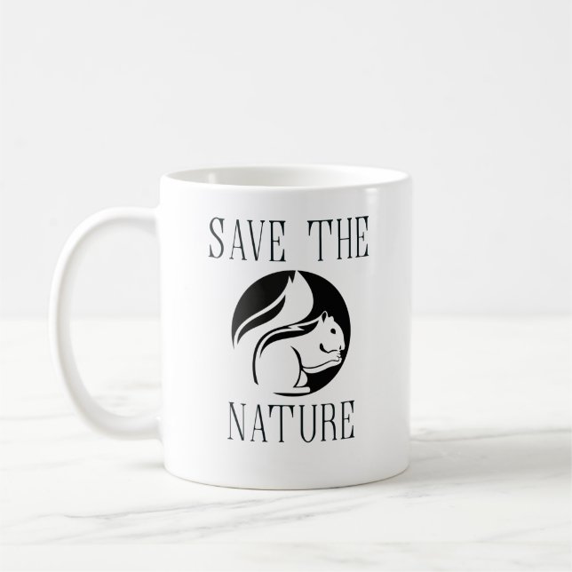 Save The Nature Coffee Mug (Left)