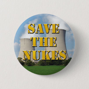 Save The Nukes 6 Cm Round Badge