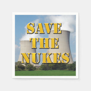 Save The Nukes Napkin