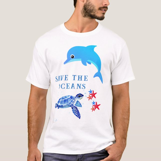 Save The Ocean T-Shirt (Front)