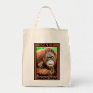 Save the Orangutans Tote Bag